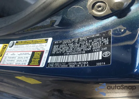 2013 Toyota Avalon Xle Touring from USA, damaged, VIN 4T1BK1EB6DU020198